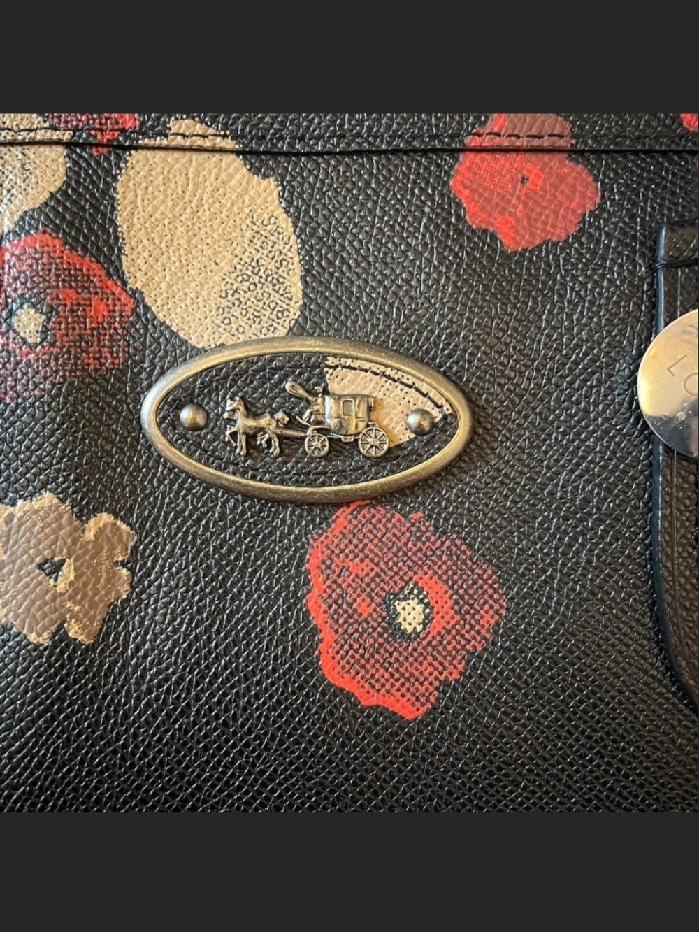 Coach- Taxi Floral Large Tote Bag ๐คโค๏ธ - Picture 2 of 10